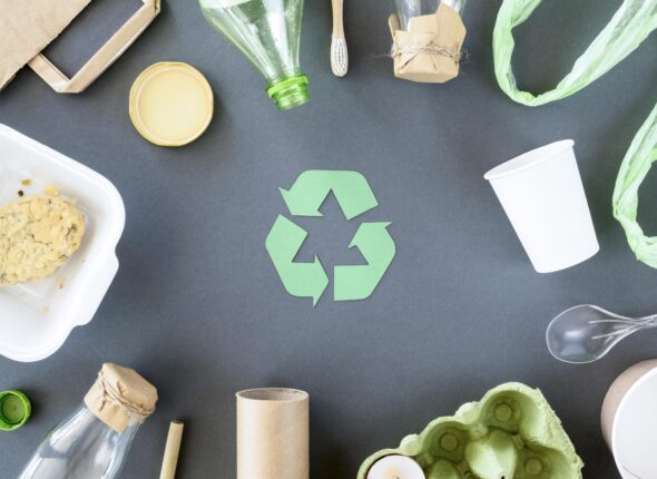 top-view-plastic-carton-waste